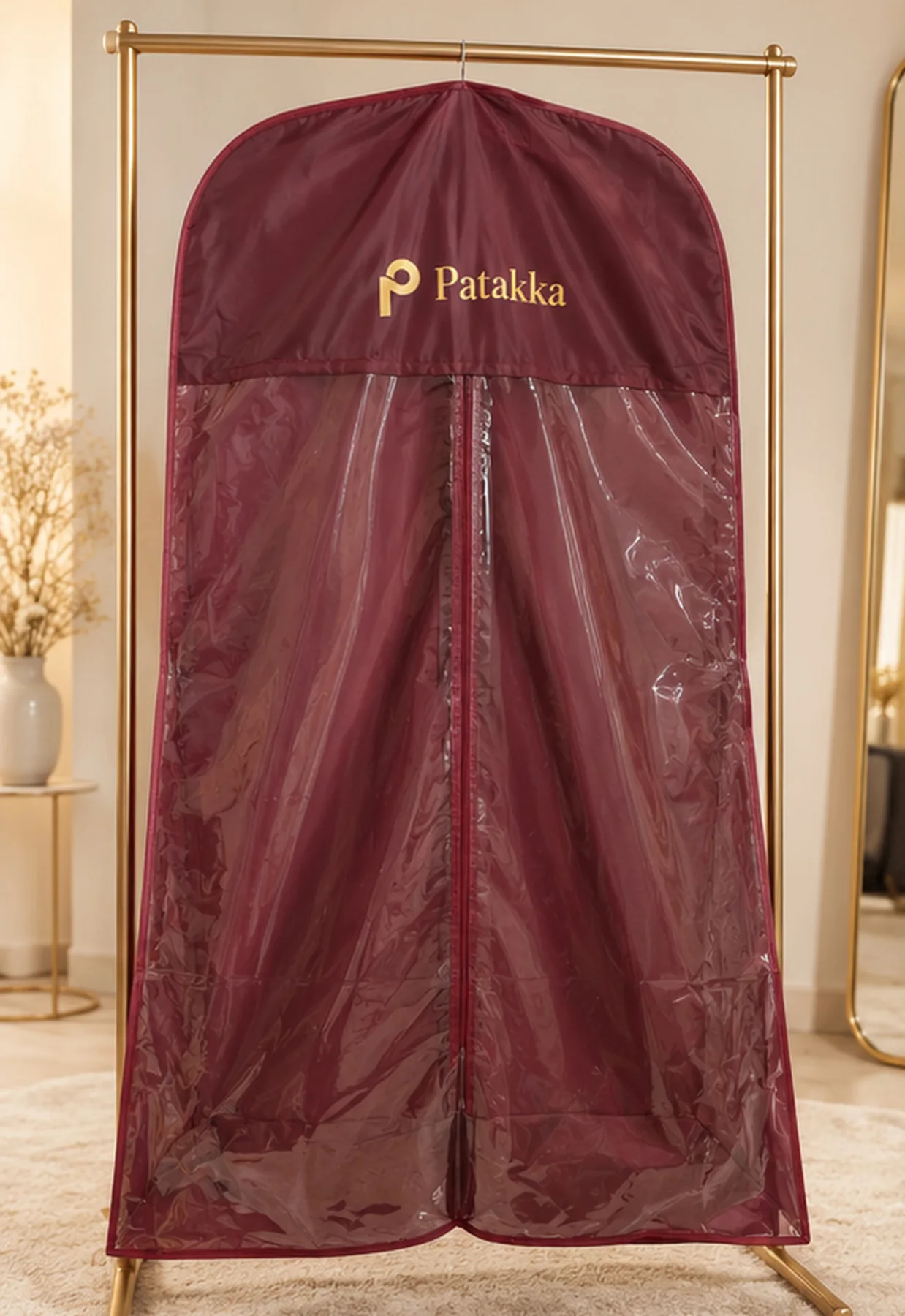 Housse Patakka pour lehenga, vue de face